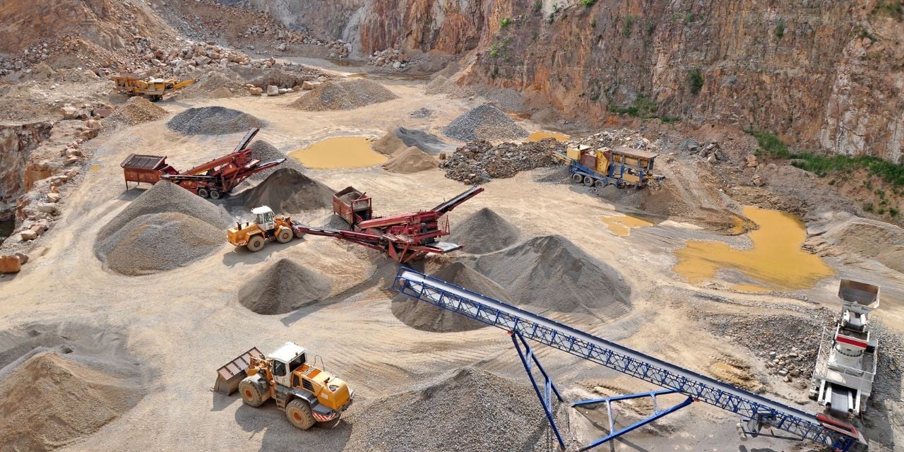 Image of an excavation site 