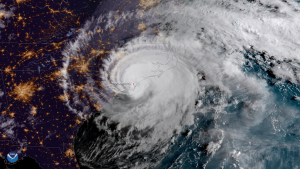 Hurricane Florence made landfall as a Category 1 hurricane in southeastern North Carolina on September 14, but, like Harvey in 2017, it slowed down considerably, bringing record flooding to portions of North and South Carolina.