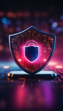 Image of a digital shield