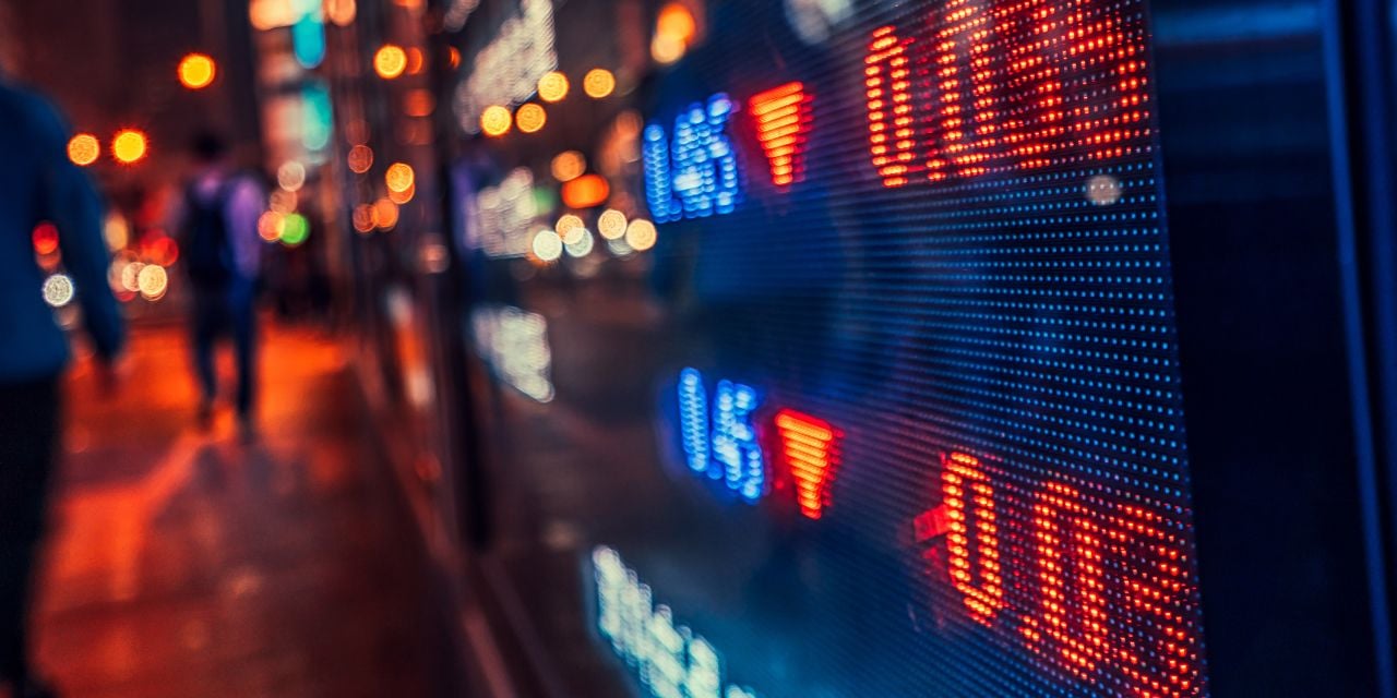 Table with digital numbers